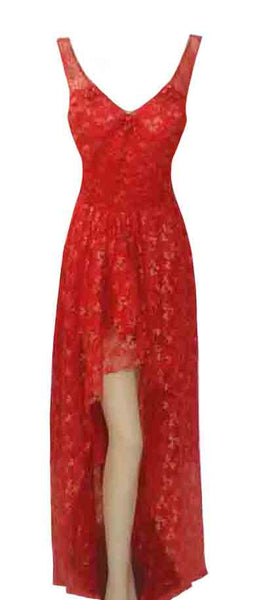 Crystal Beaded Designer Katan Net Midi Dress. Medium