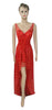 Crystal Beaded Designer Katan Net Midi Dress. Medium
