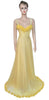 Sleeveless Handcrafted Chiffon Gown. Medium