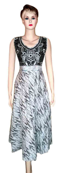 Exclusive Needle Work Designer Dress. Small