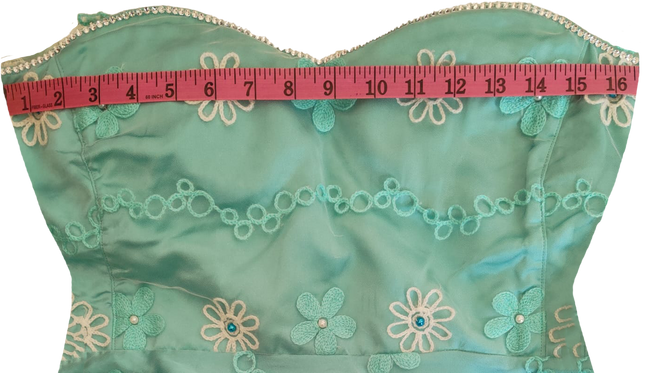 Off Shoulder Light Blue Floral Embroidery Beaded Gown