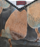 Sleeveless Black Gold  Blue Silver V Neck Silk Elegant