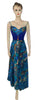 Sleeveless Crystal Beaded Pure Silk Dress. Medium