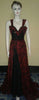 Crystal Beaded Designer Gown. Medium