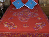 Hand Embroidered Needle Work Bedspread Coverlet Set. Gift Or Save for Family. Queen / King