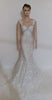 Sleeveless Crystal Beaded Sateen Katan Net Gown. Medium