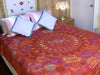 Hand Embroidered Special Days Designer Bedspread Coverlet / Quilt  Set. Queen / King.  Gift or Save for Grandchildren.