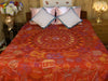 Hand Embroidered Special Days Designer Bedspread Coverlet / Quilt  Set. Queen / King.  Gift or Save for Grandchildren.