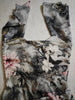 #1 Latest Design Handstitched Back Zip Beaded Silk Floral Printed Dress. Medium 6