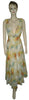 Crystal Beaded Floral Designer Arbind Gown. Medium