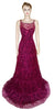 Pearl & Diamond Beaded Designer Silk Katan Lace  Gown. Medium