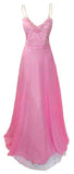 Sleeveless Crystal Beaded Sateen Silk Net Gown. Medium