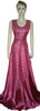 Sleeveless Pearl Beaded Gown.  Medium