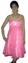 Sleeveless Handmade Crystal Beaded Dress. Small