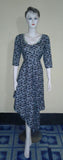 3/4th Hand Stitched Beaded Designer Dress Small