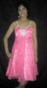 Sleeveless Handmade Crystal Beaded Dress. Small