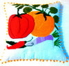 Needle Point Halloween Designer Pillow. Medium