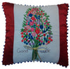 Needle Point Designer Pillow. Medium