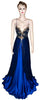 Sleeveless Crystal Beaded Silk Katan Net Gown. Medium