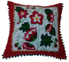 Needle Point Designer Pillow. Medium