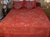 Hand Embroidered Special Days Designer Bedspread Coverlet / Quilt  Set. Queen / King. Gift or Save for Grandchildren.