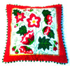 Needle Point Designer Pillow. Medium