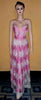 Floral Design Silk Net Fabulous Gown. Medium