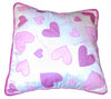 Needle Point Valentine Designer Pillow. Medium