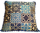 Needle Point Designer Pillow. Medium