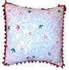 Needle Point Hand Stitched Designer Pillow. Medium