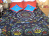 Hand Embroidered  Needle Work Designer Bedspread Coverlet Sets. Gift Or Save For Family.  Queen