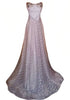 Crystal Beaded Royal Silk Net Wedding Gown. Medium