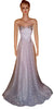 Crystal Beaded Royal Silk Net Wedding Gown. Medium